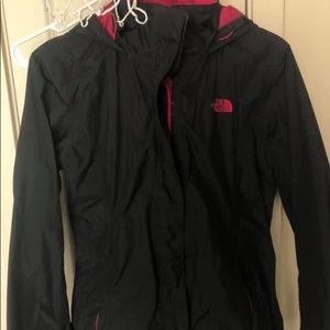 Black North Face Rainshell